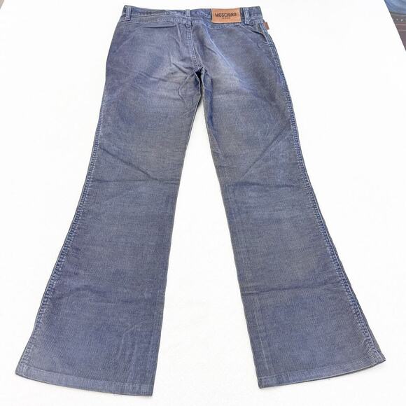 Moschino Corduroy Style Wide leg Pants Size 28 - Picture 3 of 10